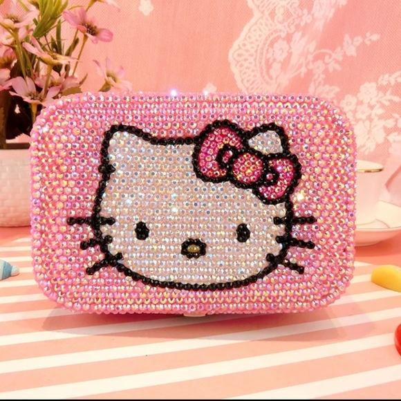 Hello Kitty Rhinestone Jewelry Box - Picture 5 of 15